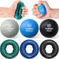 FitBeast Grip Strength Trainer, Finger Exerciser, Stress Balls for Adults 6-Piece Set, Hand Therapy for Strength, Recovery & Stress Relief, Forearm Strengthener for Men, Women & Seniors