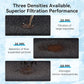 Aquarium Filter Sponge Pad, Filter Media Foam Sponges, Filter Accessories for Fish Tanks and Ponds (18.5"x18.5"x1.6", 35PPI, 1 Pack)