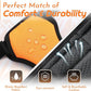 Eagloo Dog Harness for Large Dogs, No Pull Service Vest with Reflective Strips and Control Handle, Adjustable and Comfortable for Walking, No Choke Pet Harness with 2 Metal Rings, Orange, XL