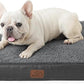 Bedsure Dog Bed Medium Size Dog - Orthopedic Flat Puppy Beds with Removable Washable Cover, Egg Crate Foam Pet Mat, Suitable for Pet Up to 35 lbs