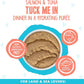 Weruva B.F.F. Play - Best Feline Friend Paté Lovers, Aw Yeah!, Salmon & Tuna Tuck Me in with Salmon & Tuna, 2.8oz Can (Pack of 12)