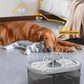 SIBAYS 2.5Gal/9.5L Dog Water Fountain for Large Dogs, 3 Flow Modes Large Pet Water Fountain for Cats, Automatic Dog Water Bowl Dispenser with 7" Filter & Smart LED Pump, Quiet, BPA-Free Material(FS68)