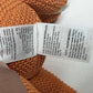 100% Organic Cotton Baby Toys Orange Fox Stuffed Animals for Newborn 7.1"
