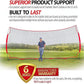 20x10ft Sports Net | 200 SQ feet of Protection | Multi Sport Netting Barrier, Sports Net, Baseball Netting Backstop | Perfect for Golf, Baseball, Basketball, Soccer, Lacrosse, Hockey