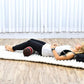 Leewadee Small Yoga Bolster – Shape-Retaining Cervical Neck Roll, Tube Pillow for Comfortable Reading, Kapok Filling, 22 x 6 x 6 inches