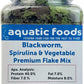 Aquatic Foods Inc. California Blackworm, Spirulina, Vegetable Premium Flakes for Discus, Cichlids All Community Tropical Fish Also Pellet Mix, Wafer Mix Included…2oz