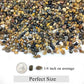 2lbs Fish Tank Rocks, 1/4 Inch Pea Gravel for Fish Tank, Decorative River Rocks for Aquarium Succulent Cactus Plant Vase Fillers Soil Cover and Outdoor Landscaping Stones
