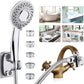 Sink Hose Shower Sprayer Attachment - Faucet Extension w/ 5 Adapters For Bathroom Bathtub, Kitchen Faucet, Utility Laundry Tub, Garden Hose Thread Spout For Delta, Moen, Kohler, American Standard