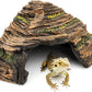 Reptile Hide Cave - Naturalistic Terrarium Décor for Reptiles and Amphibians, Safe & Comfortable Hideout