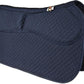 ECP Equine Comfort Products Thermoregulating Western Saddle Pad, Machine Washable Contoured Fit, Water Absorbing, Therapeutic, Shock Absorbing with Adjustable Memory Foam Shims