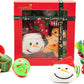 Fashion's Talk Holiday Festive Red Variety Pack Gift Box Cat Toy with Catnip, Box 20 Count