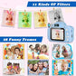 Kids Camera, HD Digital Video Camera, Childrens Toys for 3 4 5 6 7 8 9 Year Old Boys/Girls, Selfie Camera for Kids, Christmas Birthday Gifts with 32GB SD Card (Blue)