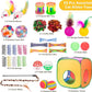 Retro Shaw 33Pcs Cat Toys for Large Cats, Interactive Kitten Toys for Indoor Cats Kitty with Collapsible Game Tunnel Tube Tent Feather Wand Teaser Bell Fuzzy Ball Springs Mouse Toys