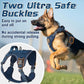 rabbitgoo Tactical Dog Harness for Large Dogs, No Pull Military Service Vest with Handle & Molle, Easy Control for Training Walking, Adjustable Reflective Straps, Blue, L