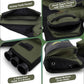 SUNYA Archery Hip Quiver for Arrows. Includes 3 Tubes Arrow Holder, Accessories Pockets and Waist Belt. Fit for Compound and Recurve Bow Practice.