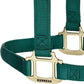 Weaver Equine Nylon Horse Halter, Triple-Ply Cheek Design, Original Non Adjustable Halters for Horses, Equine Tack,Average Size, Black