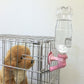 Choco Nose Patented No-Drip Water Bottle/Feeder for Large Dogs Over 50 lbs - Wire Cages, Crates or Kennels. 16 oz. X-Large Nozzle 22mm, Pink