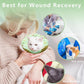 Cat Cone Collar Soft, Adjustable Cat Recovery Collar Kitten Cones to Stop Licking, Cute Donut E Collar After Surgery, Cats Neck Pillow Cone Elizabethan Cones of Shame (Waterproof Green, Medium)