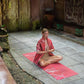 YOGA DESIGN LAB | The Combo Yoga Mat | 2-in-1 Mat+Towel | Eco Luxury | Ideal for Hot Yoga, Power, Bikram, Ashtanga, Sweat | Studio Quality | Includes Carrying Strap!