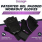 WAGs Ultra Wrist Assured Gloves - Workout Gloves with Patented Ergonomic Gel Pad and Wrist Wrap, Medium