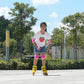 Youth/Kids Knee Pads Elbow Pads Wrist Guards Protective Gear Set for 3-15 Years Child Roller Skates, Skateboard, Cycling, Inline Skating, BMX Bike, Balance Bike, Scooter Riding and Other Outdoor Sports