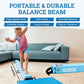 Gibson Athletic Engage Gymnastics Games, At Home Gymnastics Gym Equipment For Aspiring Gymnasts, Folding Tumbling Mat With Carry Handles, Folding Balance Beam, Spinning Wheel, Kids Exercise, Multiple Set-Up Options
