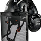 Forestry Safety Helmet with Build-in Visor Mesh Face Shield Ear Muffs 4 in 1 Chainsaw Safety Hard Hats