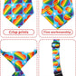 PET SHOW 10 Pack Pride Month Big Dog Ties Neckties for Large Breed Dogs XL Rainbow Neck Ties Bowties Girl Boy Pets LGBT Costumes Dog Adjustable Holiday Grooming Accessories Wedding Party Gift Favor