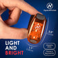 LED Safety Light (2 Pack) - Clip On Strobe/Running Lights for Runners, Dog, Bike, Walking, Boat, Kayak, Stroller and More - High Visibility Accessories for Your Reflective Gear, Bicycle