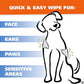 Wahl USA Pet Refresh Cleaning Wipes for All Dog Breeds - Use on Ears, Nose, Paws, Bottom, & Sensitive Areas - 50 Wipes - Model 820017A