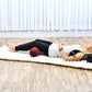Leewadee Small Yoga Bolster – Shape-Retaining Cervical Neck Roll, Tube Pillow for Comfortable Reading, Kapok Filling, 22 x 6 x 6 inches