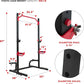 Sunny Health & Fitness Multifunctional Strength Training Home Gym – Complete Workout Equipment with Training Attachments, Optional Squat Stand, Power Rack Cage, Adjustable Incline Bench