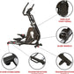 Sunny Health & Fitness Elliptical Trainer Machine w/Built-in Pulse Sensor, Low Impact Cardio Exerciser & Full-Body Cross Training for Home, Optional Free SunnyFit App Link & Electric w/300LB Load
