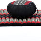 Leewadee Meditation Cushion Set – 1 Round Zafu Meditation Pillow and 1 Square Roll-Up Zabuton Meditation Mat, Pillows Bundle Filled with Kapok