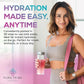 Electrolytes Powder Packets - Sugar Free Hydration Powder Drink Mix Loaded with 6 B Vitamins & Minerals - Energy Drink for Muscle and Mood Support - Mixed Berry Flavor - 30 Servings