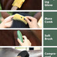 11PCS Horse Grooming Kit Curry Comb Sweat Scraper Horse Bathing Supplies Grooming Tools with Storage Bag Pasture Glow