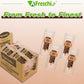 Afreschi Natural Turkey Tendon Lollipop 40 Units/Box, Dog Treat for Signature Series, All Natural Human Grade Puppy Chew, USA-Sourced Turkey Tendon, Rawhide Alternative