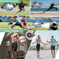 Agility Ladder Speed Agility Training Equipment,1 Agility Ladder 20ft,4 Hurdles,Training Soccer Cones,Jump Rope,Running Parachute, Agility Training Equipment for Kids Youth Adul