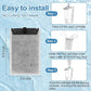 Nebulist 8 Pack Medium Aquarium Filter Cartridges Compatible with Tetra Whisper Filters IQ 10, Whisper 10i, Whisper PF10 and TetraFauna ReptoFilter 90 GPH and Tetra Whisper Power Filter 5-10 Gallons