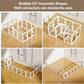 Clear Acrylic Dog Playpen Transparent Dog Playpen Indoor, Easy Assemble Clear Pet Pen for Puppy Bunny Cat Pig, Sturdy & Easy Cleaning Plastic Dog Puppy Fence (30" H, 12PCS)