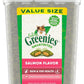 Greenies Feline Smartbites Skin & Fur Health Crunchy and Soft Cat Treats, Salmon Flavor, 16 oz. Tub