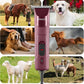 Professional Grooming Electric Corded 2-Speed Horse Clipper with Detachable Blade - Cool & Quiet Running Design - Includes Size T84 Blade for Complete Horse Grooming - Burgundy