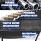 Trampoline 8FT 10FT 12FT 14FT 16FT, Outdoor Trampolines for Kids and Adults, Recreational Trampoline with Enclosure Net & Ladder, Round Trampoline ASTM Approved, 400/450LBS Weight Capacity