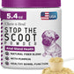 Chew + Heal Labs Glands Bowel Support - 5.4 oz of Stop The Scoot Powder for Scooting, Healthy Anal Glands, and Digestive Health - Made with Pumpkin Powder for Dogs