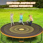 Trampoline 8FT 10FT 12FT 14FT 16FT, Outdoor Trampolines for Kids and Adults, Recreational Trampoline with Enclosure Net & Ladder, Round Trampoline ASTM Approved, 400/450LBS Weight Capacity