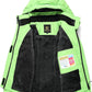Keevoom Girl's Ski Jacket Winter Warm Thick Snow Coat Windproof Kids Outdoor Hooded Jackets