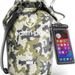 Earth Pak Waterproof Dry Bag - Roll Top Waterproof Backpack Sack Keeps Gear Dry for Kayak with Waterproof Phone Case
