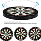 Gladiator Dartboard with Top-Grade African Sisal and Sword Edge Staple Free Wire Spider for Maximum Scoring Potential and Less Bounce Outs
