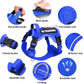 WINSEE Service Dog in Training Harness with 5 PCS Patches, Reflective Tactical Dog Vest Harness, Adjustable Soft Oxford Pet Harness with Easy Control Handle, Hook & Loop Panels for Walking Hiking