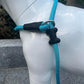 Slip Lead Dog Leash，Strong Nylon Rope Leash and Padded Handle,No Pull Outdoor Walking Training Lead for Small Medium Large Dogs(Blue, 1/2"×6ft)